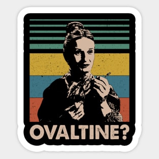 Ovaltine Retro Vintage Sticker